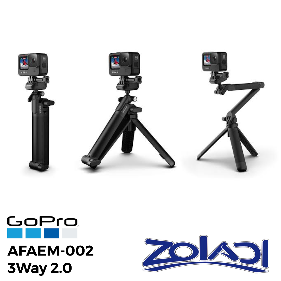 ストア GoPro純正 3-WAY 2.0 AFAEM-002 ゴープロ 自撮り棒