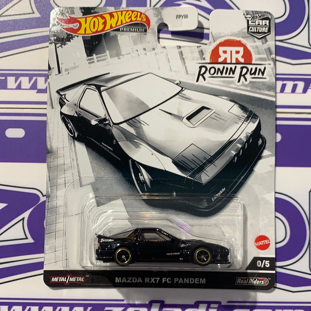 Hot Wheels Ronin factory Run black RX-7 chase