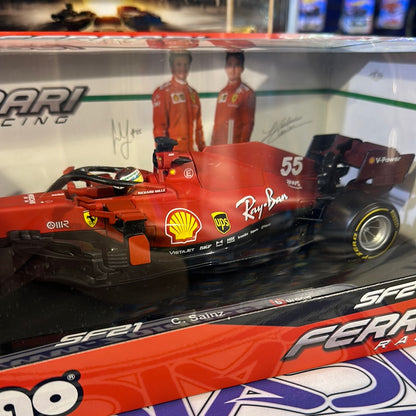 SF-21 C Sainz #55 Ferrari Escala 1/18