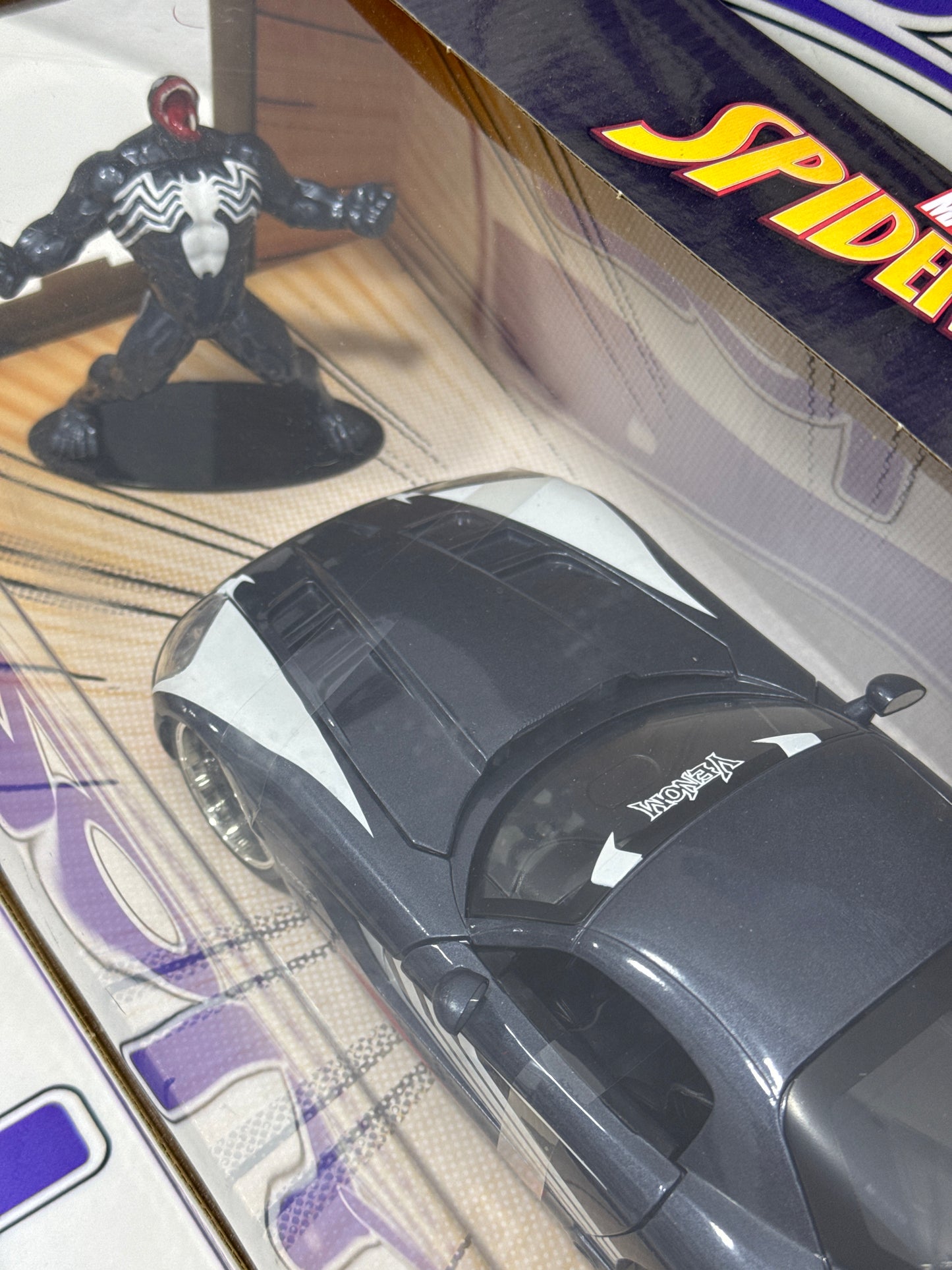 31750 VENOM Y DODGE VIPER 1/24 JADA SPIDERMAN