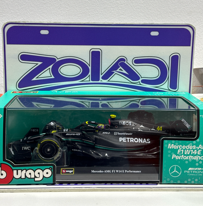 02436 MERCEDES AMG F1 W14 E LEWIS HAMILTON 1/24 BUGAGO