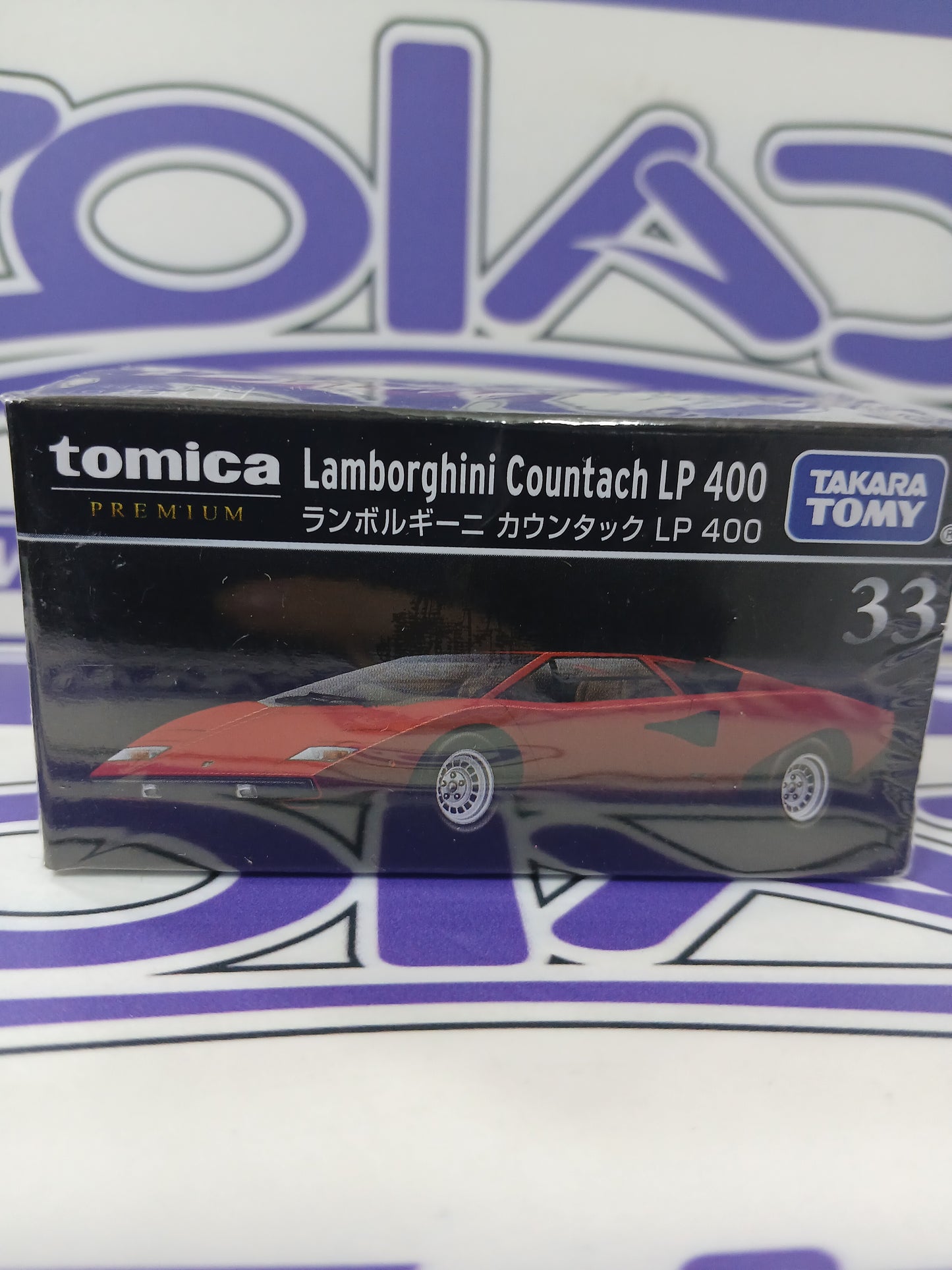 TOMICA LAMBORGHINI COUNTACH LP400