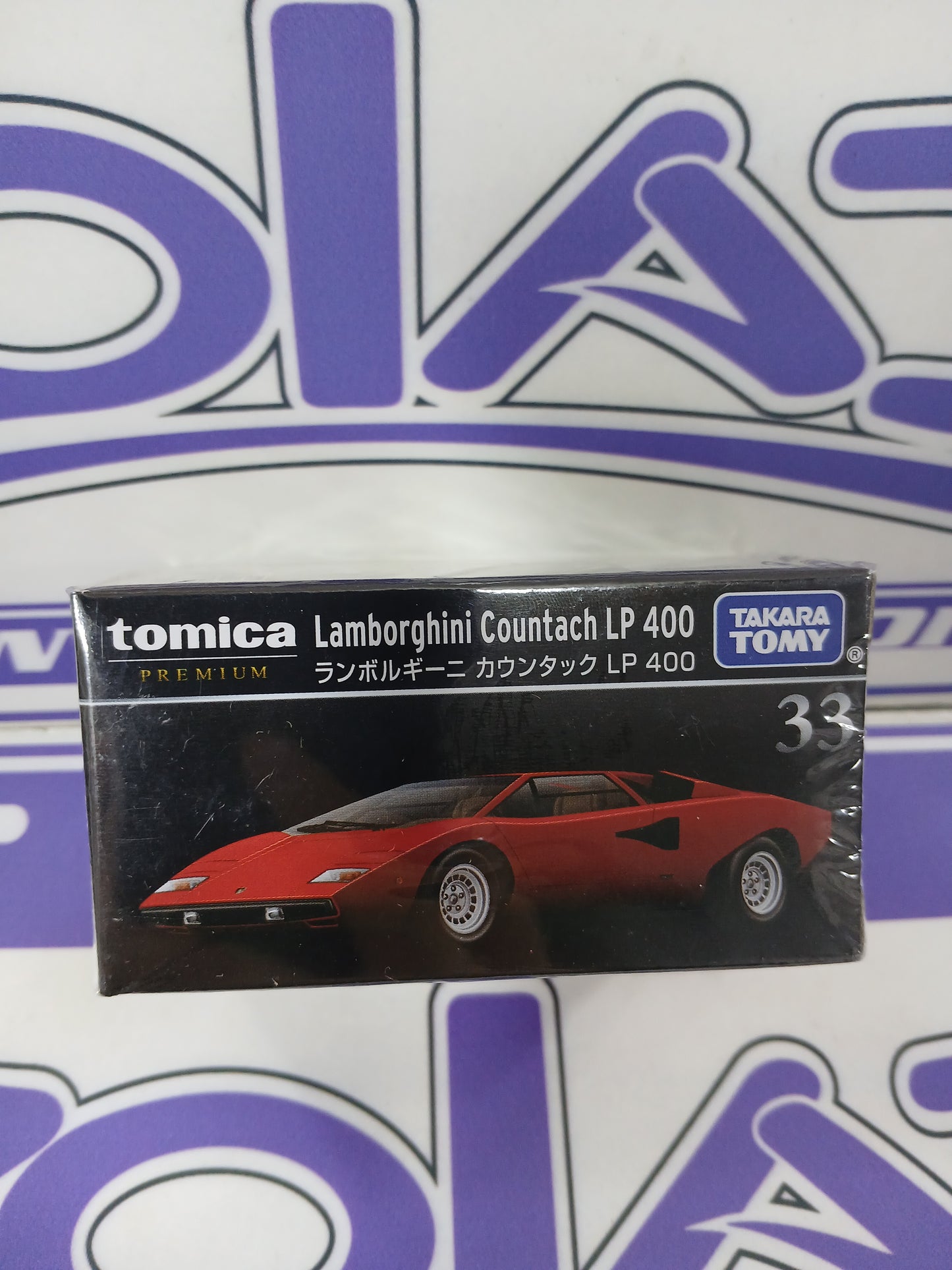 TOMICA LAMBORGHINI COUNTACH LP400