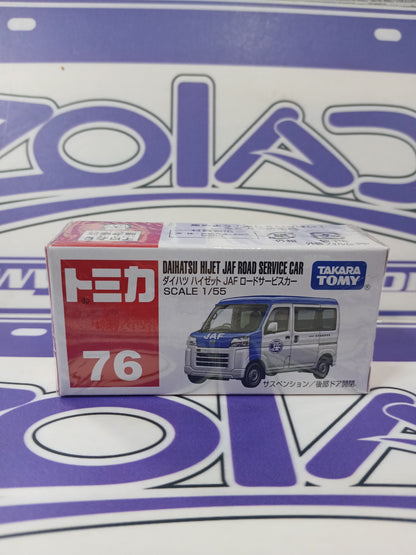 TOMICA DAIHATSU HIJET JAF ROAD SERVICE CAR