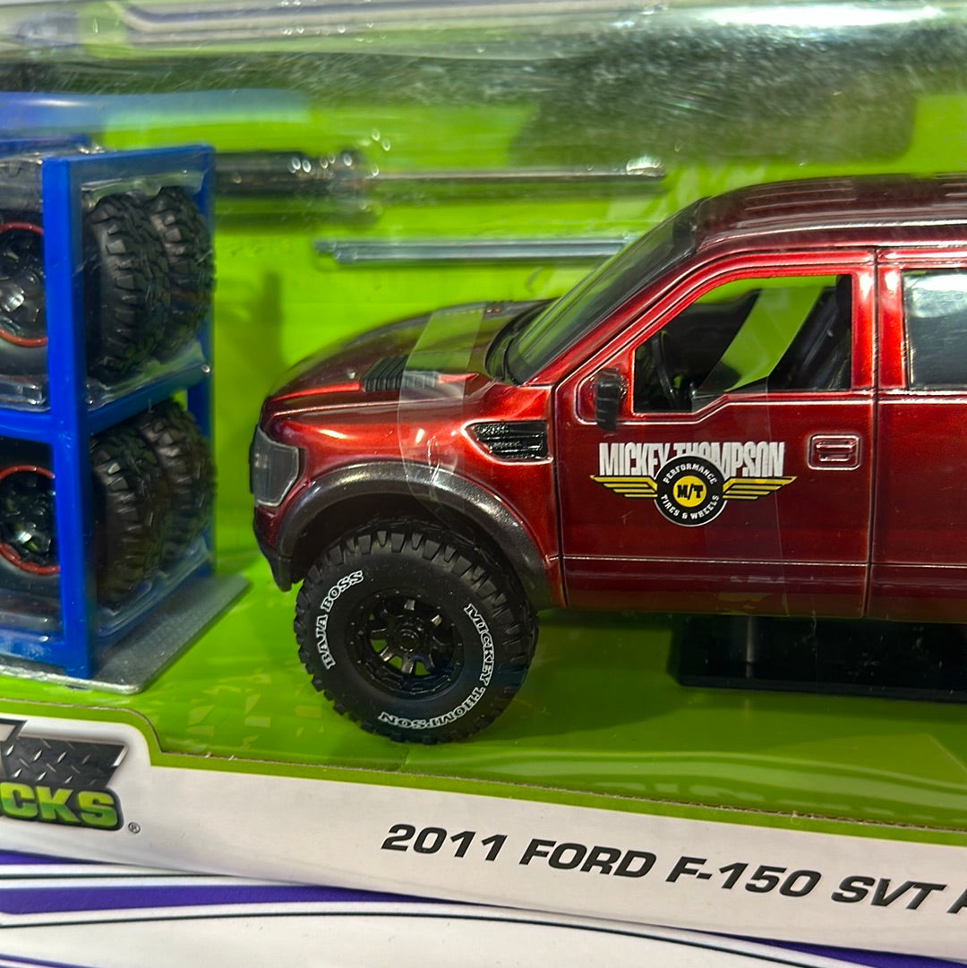 1/24 JADA 2011 Ford F150 Raptor Svt