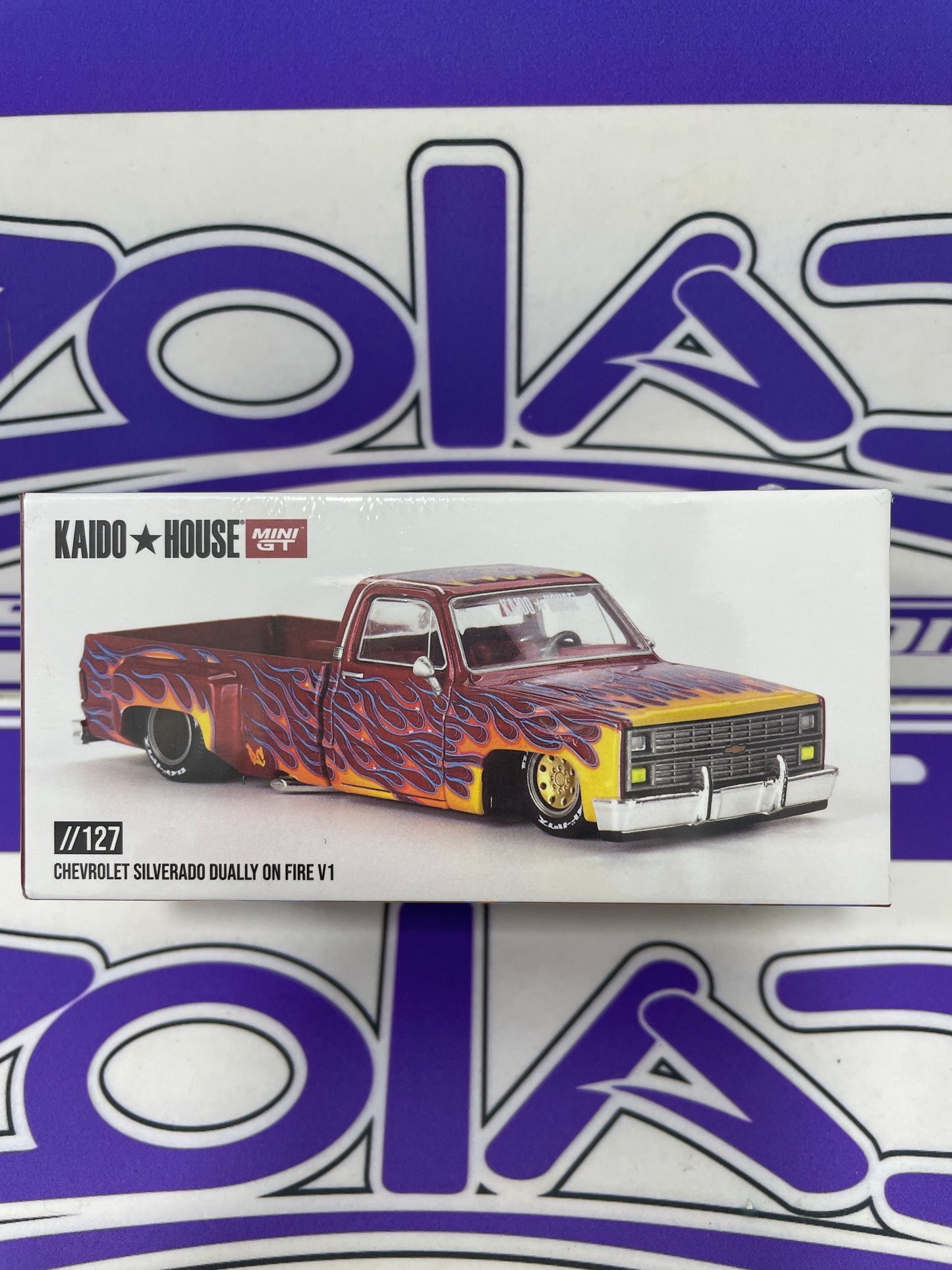 KAIDO HOUSE CHEVROLET SILVERADO DUALLY ON FIRE V1