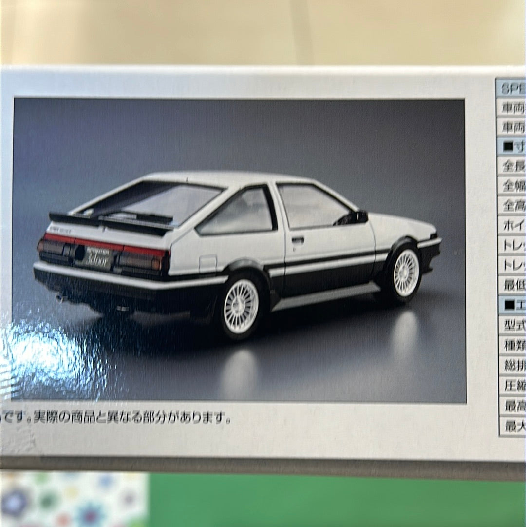 Model 1/24 AE86 SPRINTER THUNDER AOSHIMA