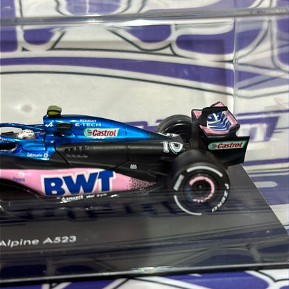 2023 F1 #10 BWT AlPine A523 Pierre Gasly C/Casco