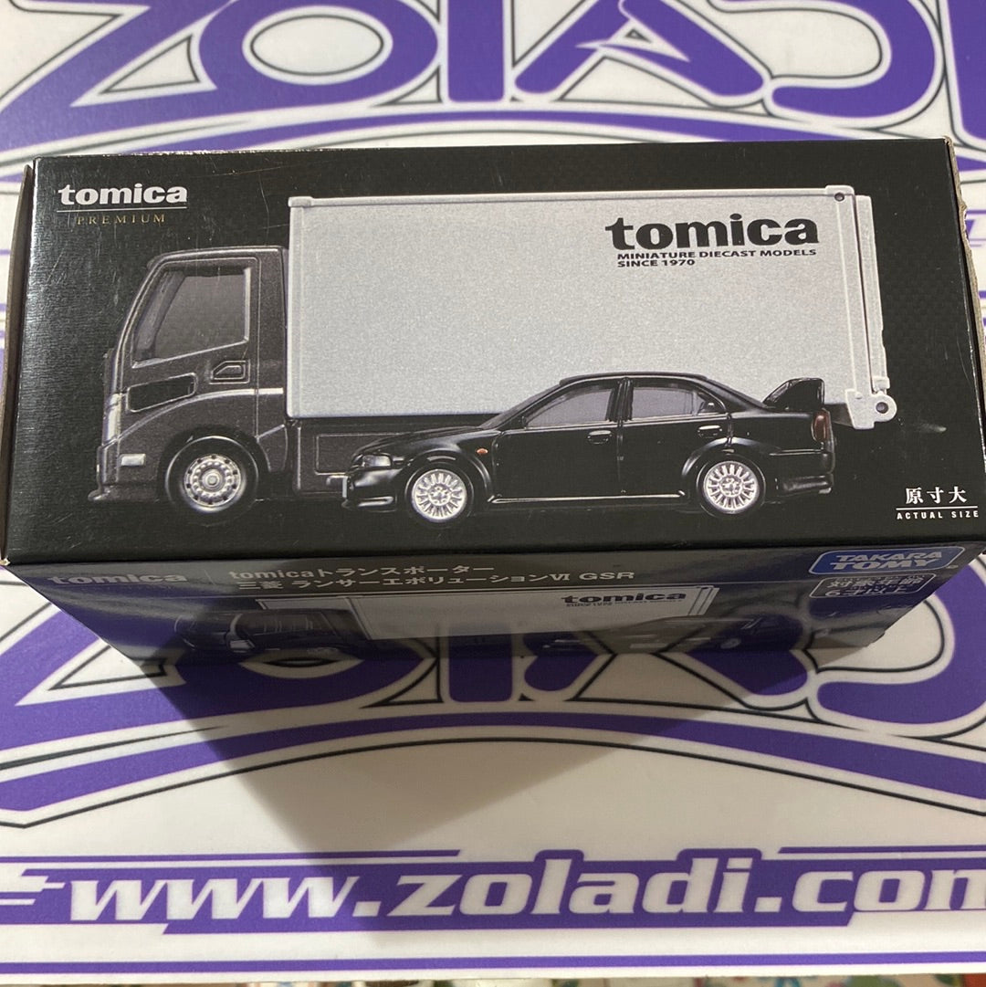 MITSUBISHI LANCER AND TAKARA TOMY TRUCK