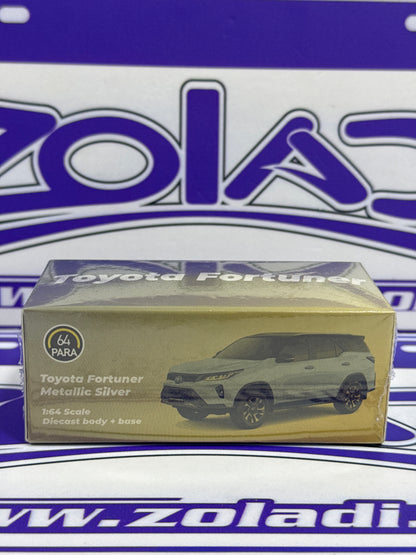 TOYOTA FORTUNER METALLIC SILVER PARA64