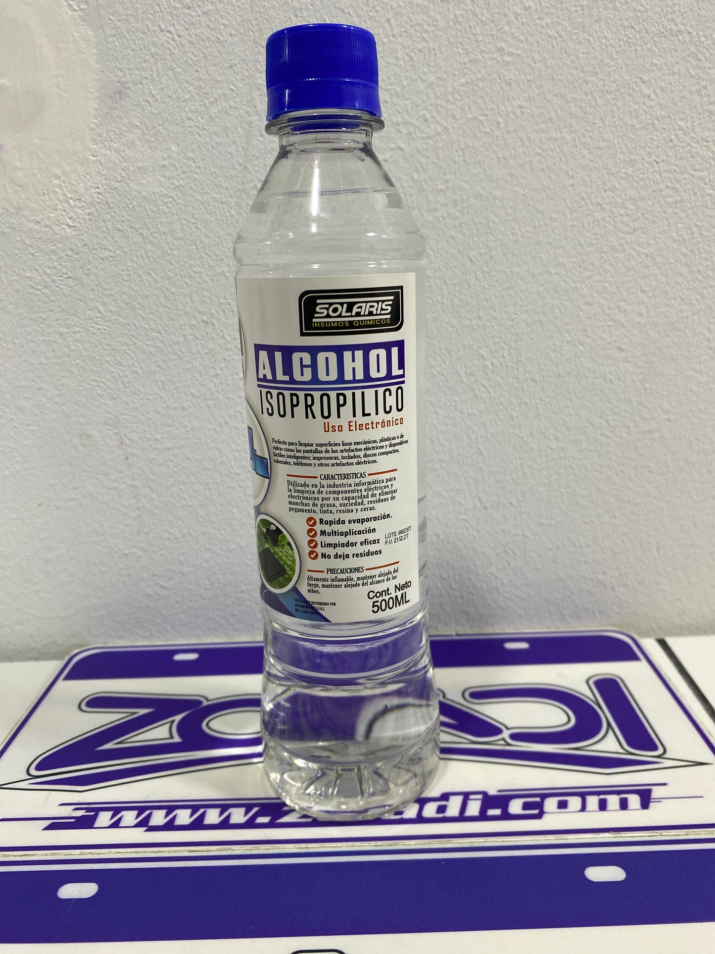 ALCOHOL ISOPROPILICO 500ml