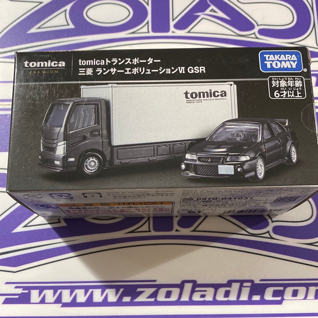 MITSUBISHI LANCER AND TAKARA TOMY TRUCK