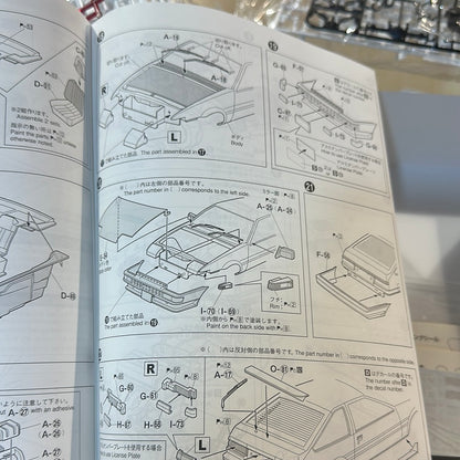 Maqueta 1/24 AE86 SPRINTER TRUENO AOSHIMA