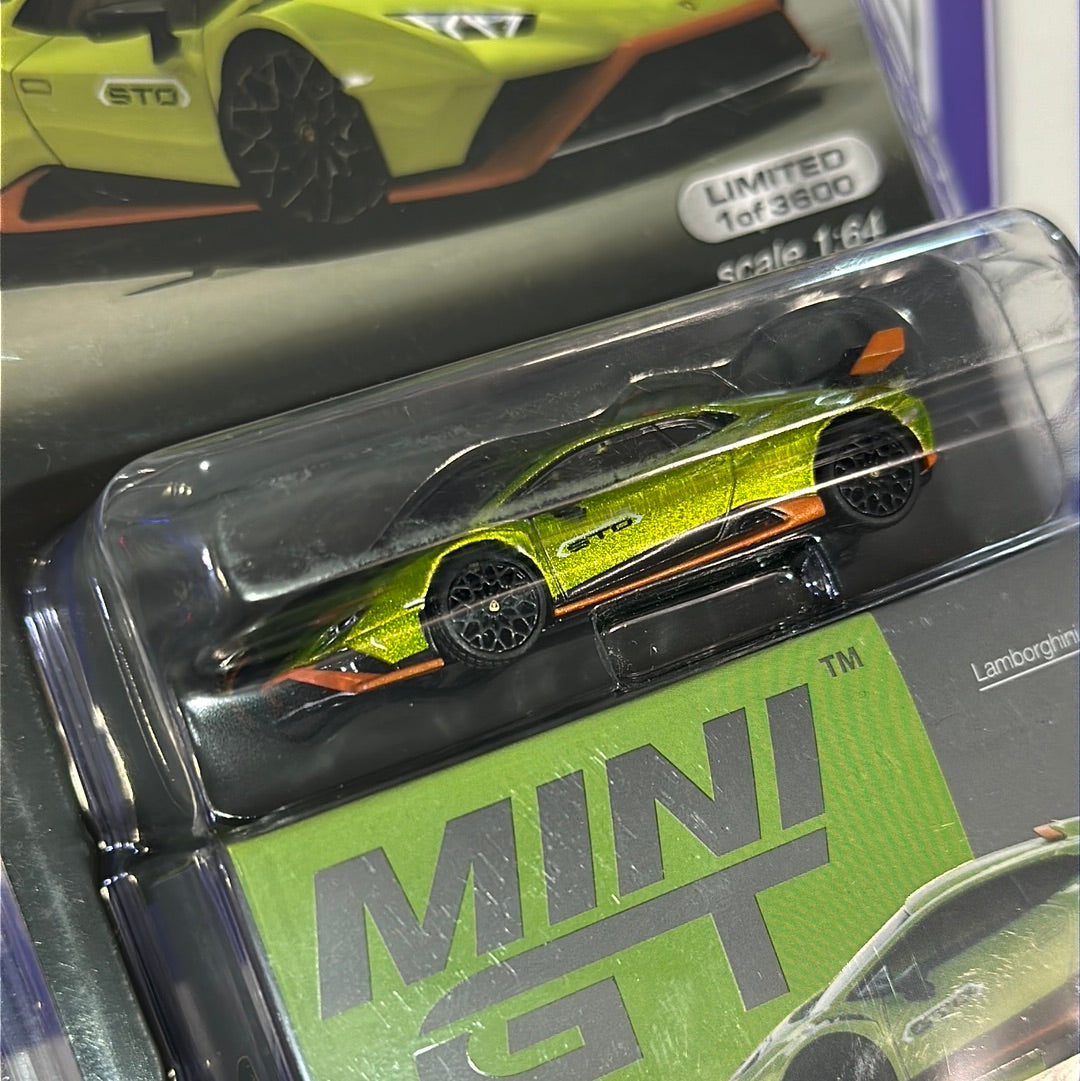 #547 LAMBORGHINI HURACAN STO MINI GT