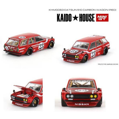 MINI GT 510 Wagon Datsun 510 Roja Kaido House