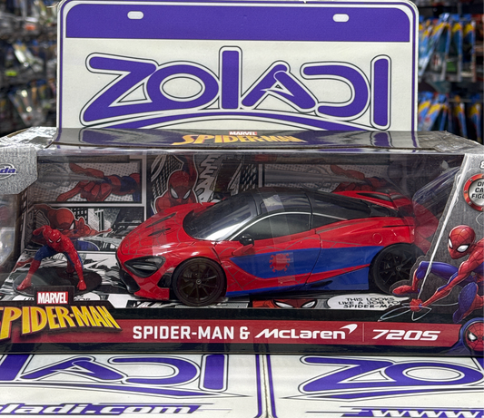 35764 SPIDERMAN Y MCLAREN 720S 1/24 JADA