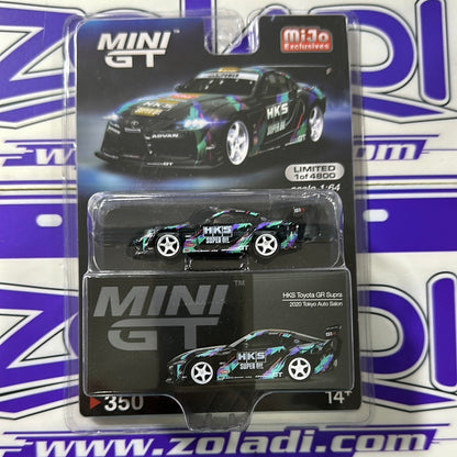 MINI GT 350 TOYOTA GR SUPRA HKS