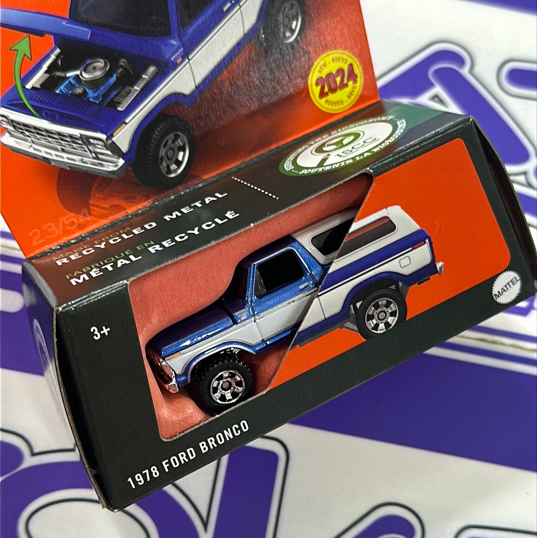 HVM87 1978 Ford Bronco Matchbox Moving Parts