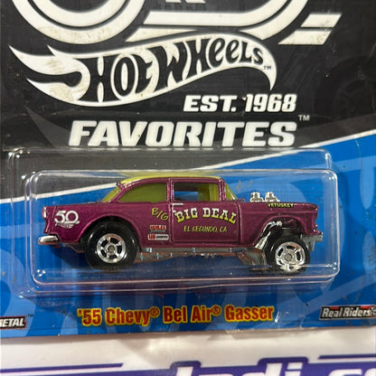 FLF43 55 Chevy Bel Air Gasser Hot Wheels Premium