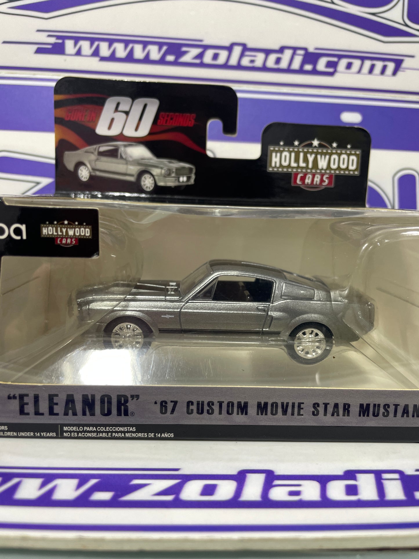 1/43 ELEANOR 67 CUSTOM MOVIE STAR MUSTANG