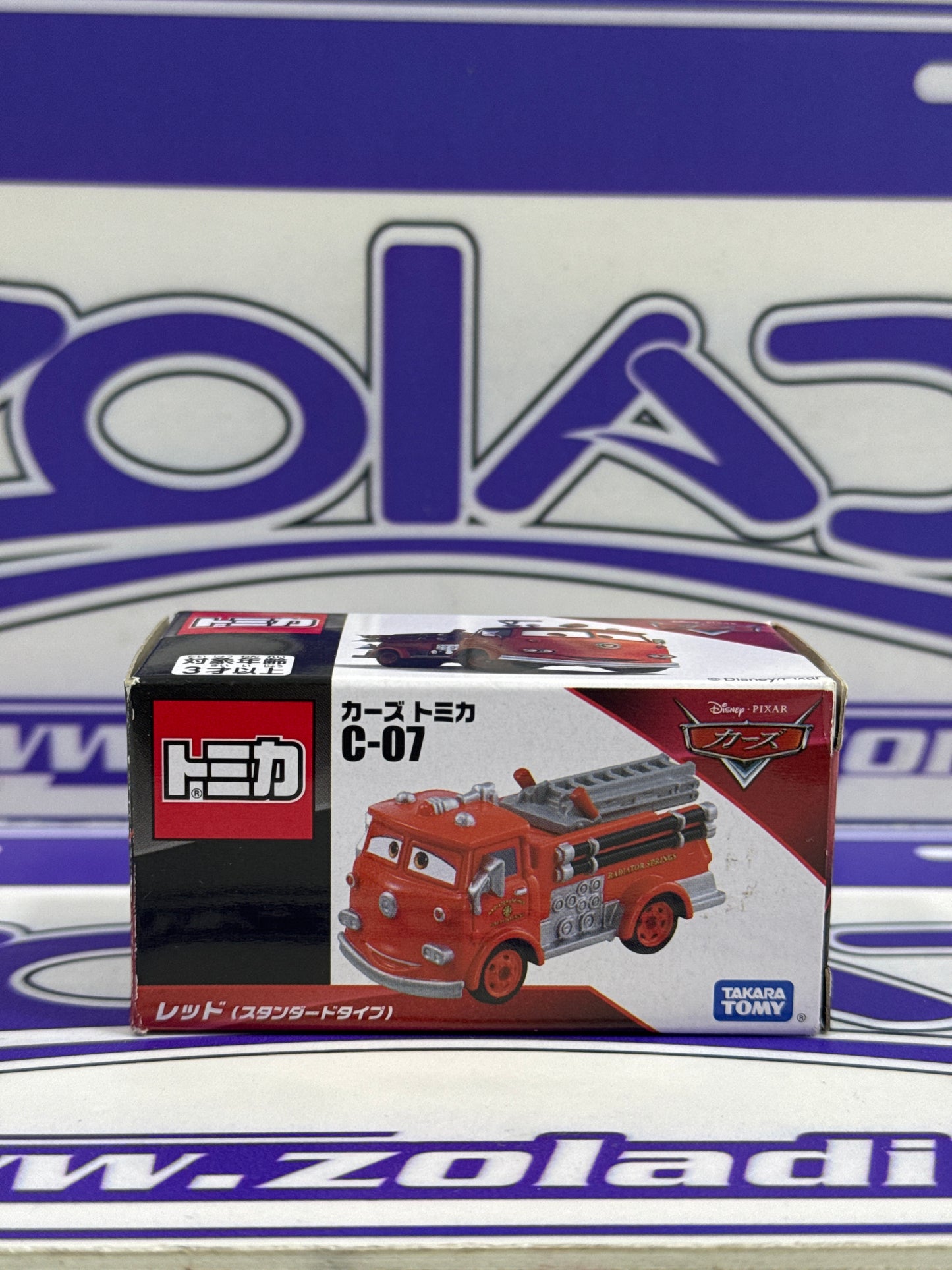 C07 ROJO CARS TOMICA BOMBERO