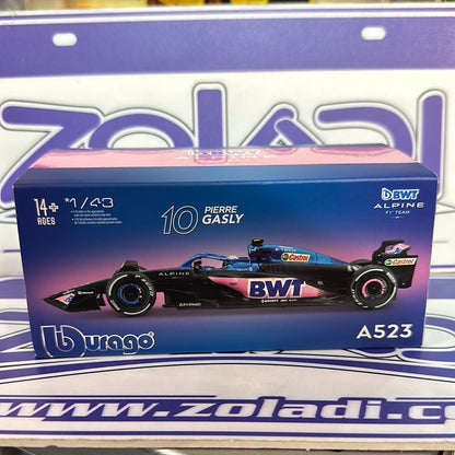 2023 F1 #10 BWT AlPine A523 Pierre Gasly C/Casco