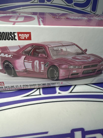 128 NISSAN SKYLINE GTR34 KAIDO HOUSE