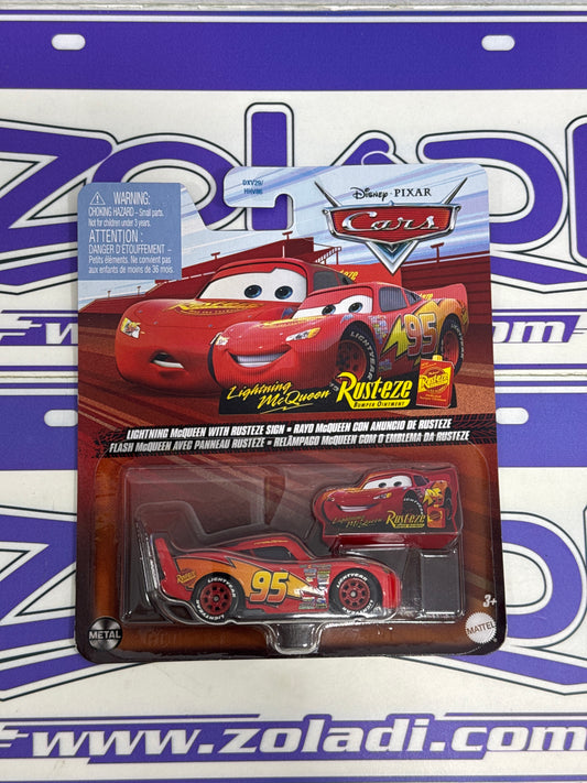 GCC81 RAYO MCQUEEN CON ANUNCIO RUSTEZE