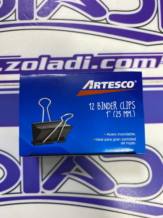 BLINDER CLIPS 1” ARTESCO