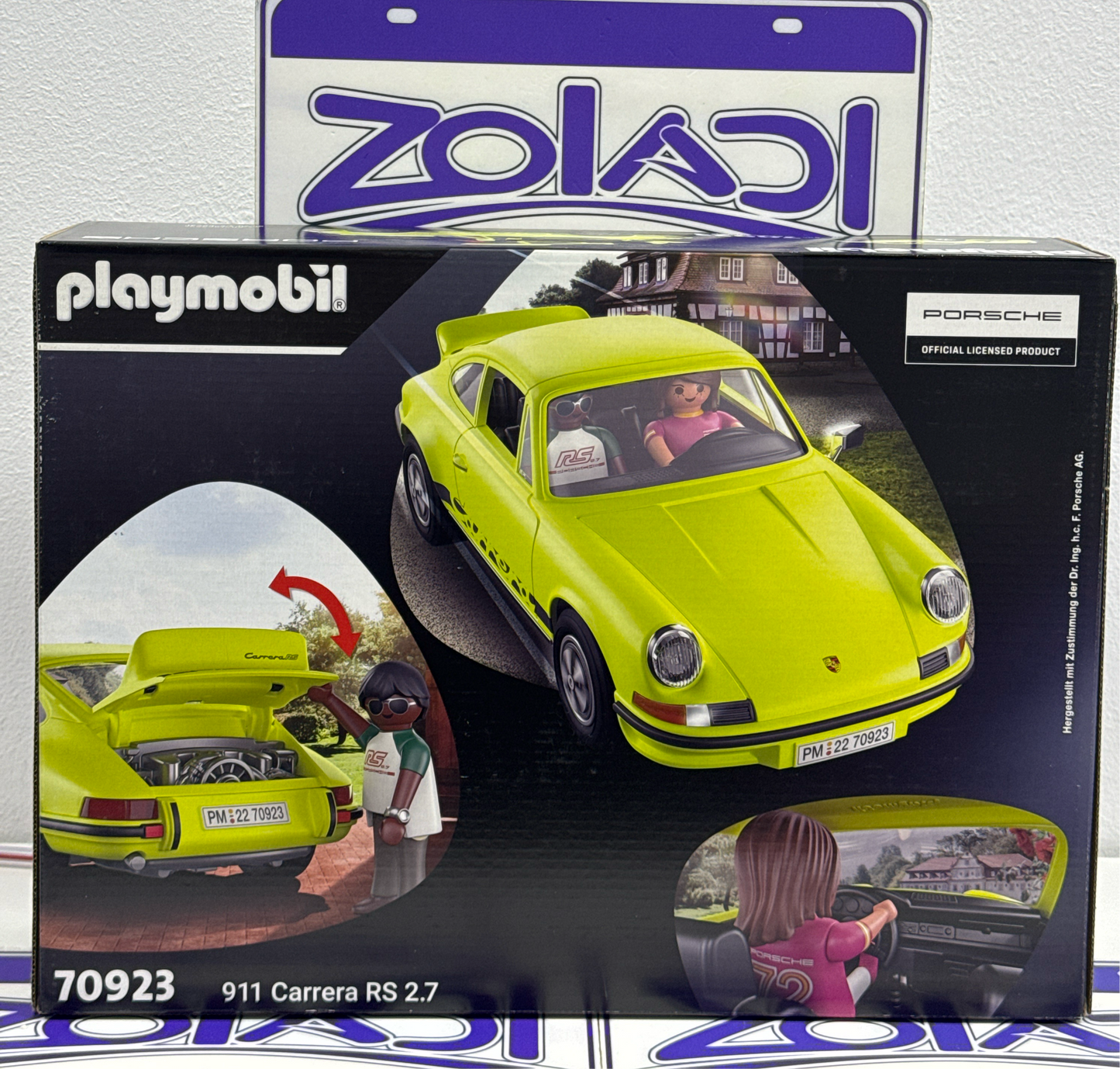 70923 PORSCHE CARRERA 911 RS 2.7 PLAYMOBIL