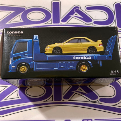 SUBARU IMPREZA Y CAMION TOMICA