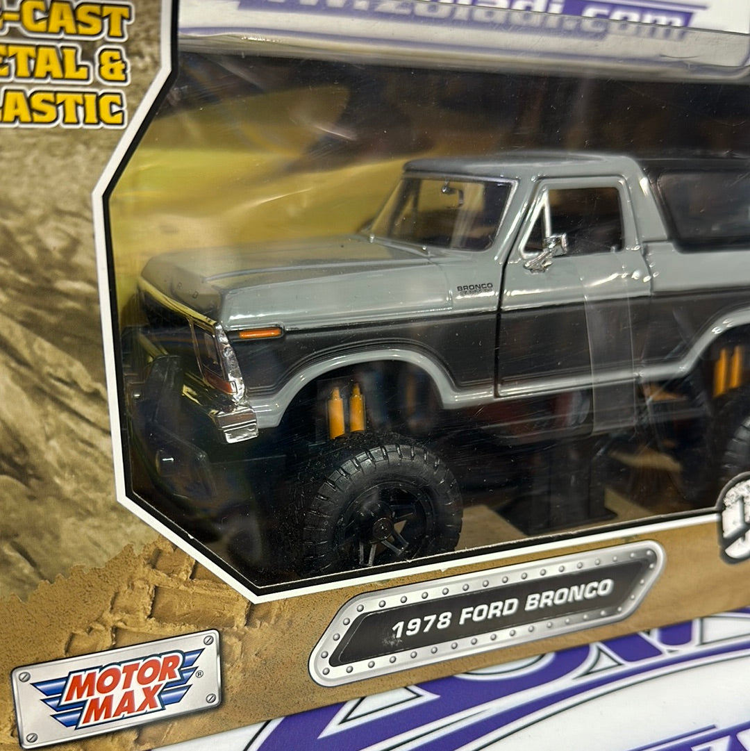 1/24 Motor Max 1978 Ford Bronco