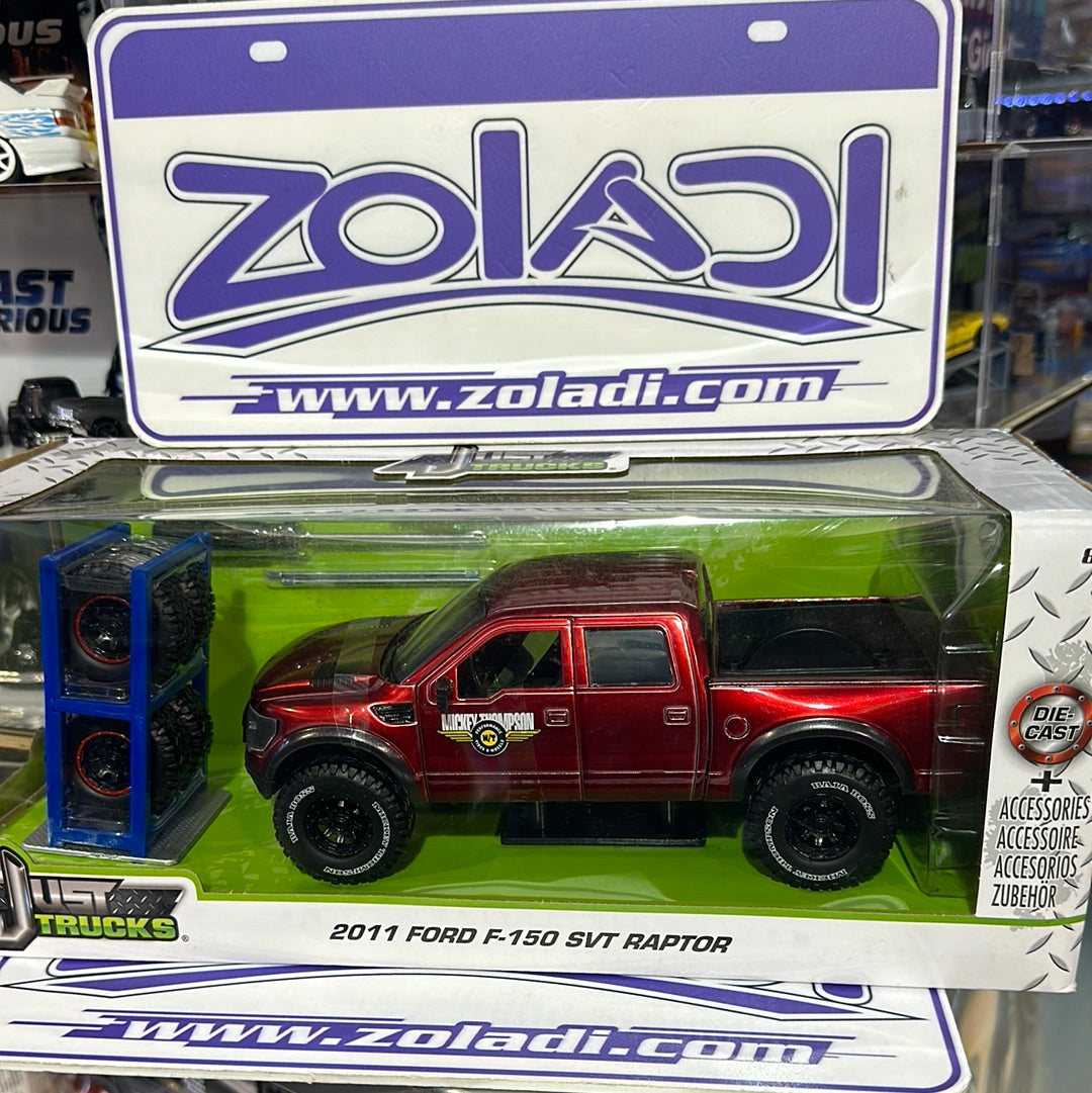 1/24 JADA 2011 Ford F150 Raptor Svt