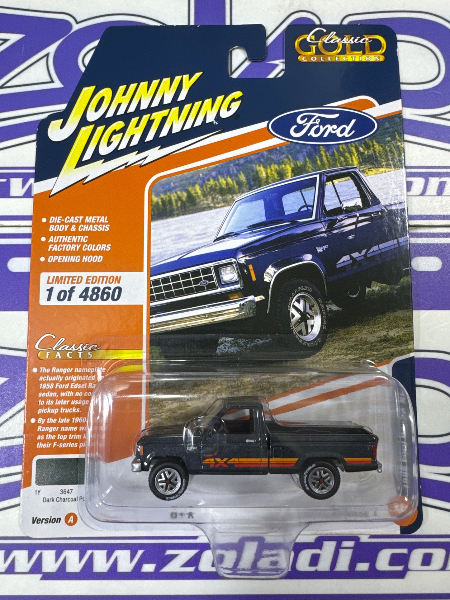 JLCG031 FORD RANGER XL JOHNNY LIGHTNING