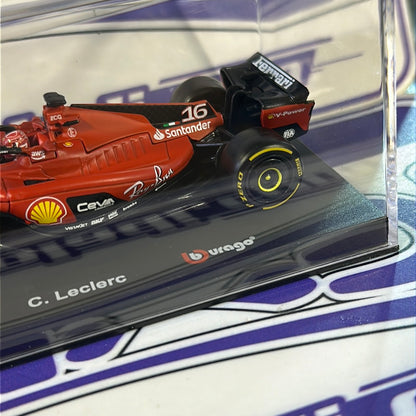 SF23 C Lecrerc #16 Ferrari (ACRYLIC WITH HELMET) 2023