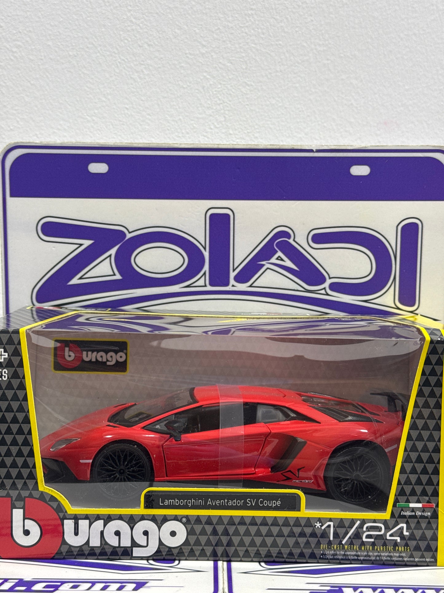 12327 LAMBORGHINI AVENTADOR SV COUPE 1/24 BURAGO