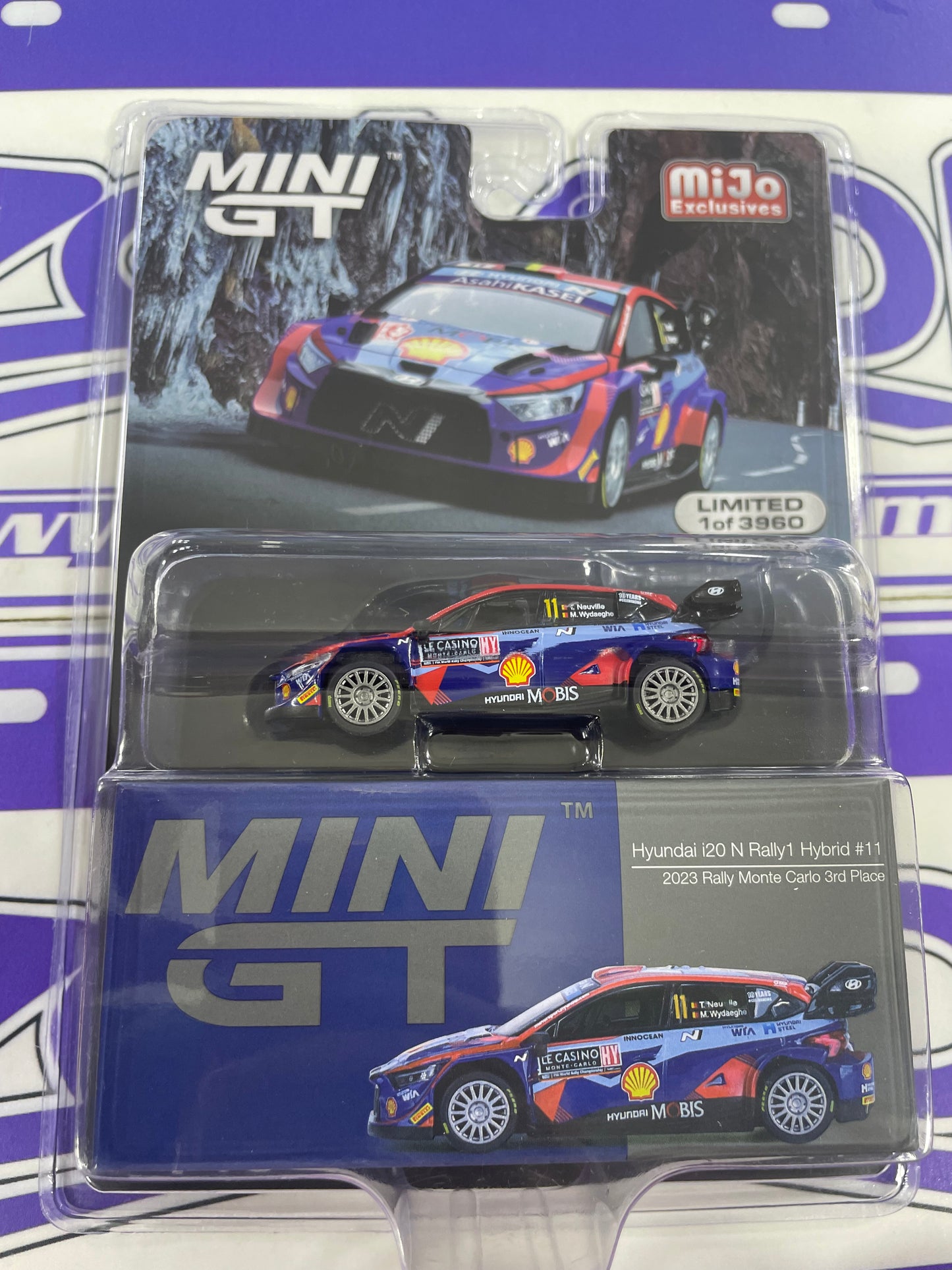 710 HYUNDAI I20 N Rally1 Hybrid #11 MINI GT