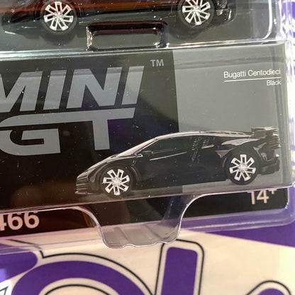 MINI GT Bugatti Cientodieci 466