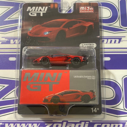 MINI GT LAMBORGHINI AVENTADOR SVJ