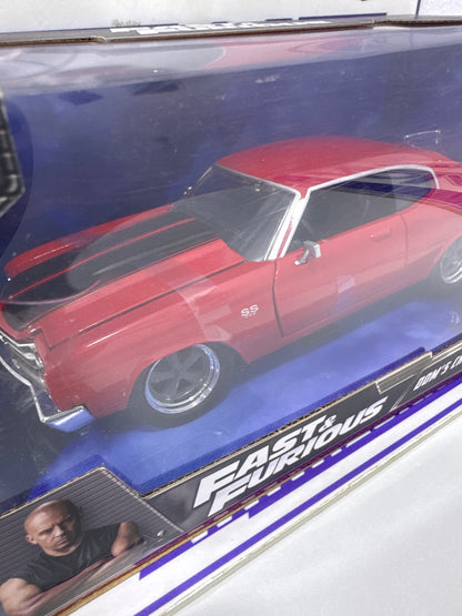 97193 DOMS CHEVROLET CHEVELLE SS 1/24 FAST AND FURIOUS