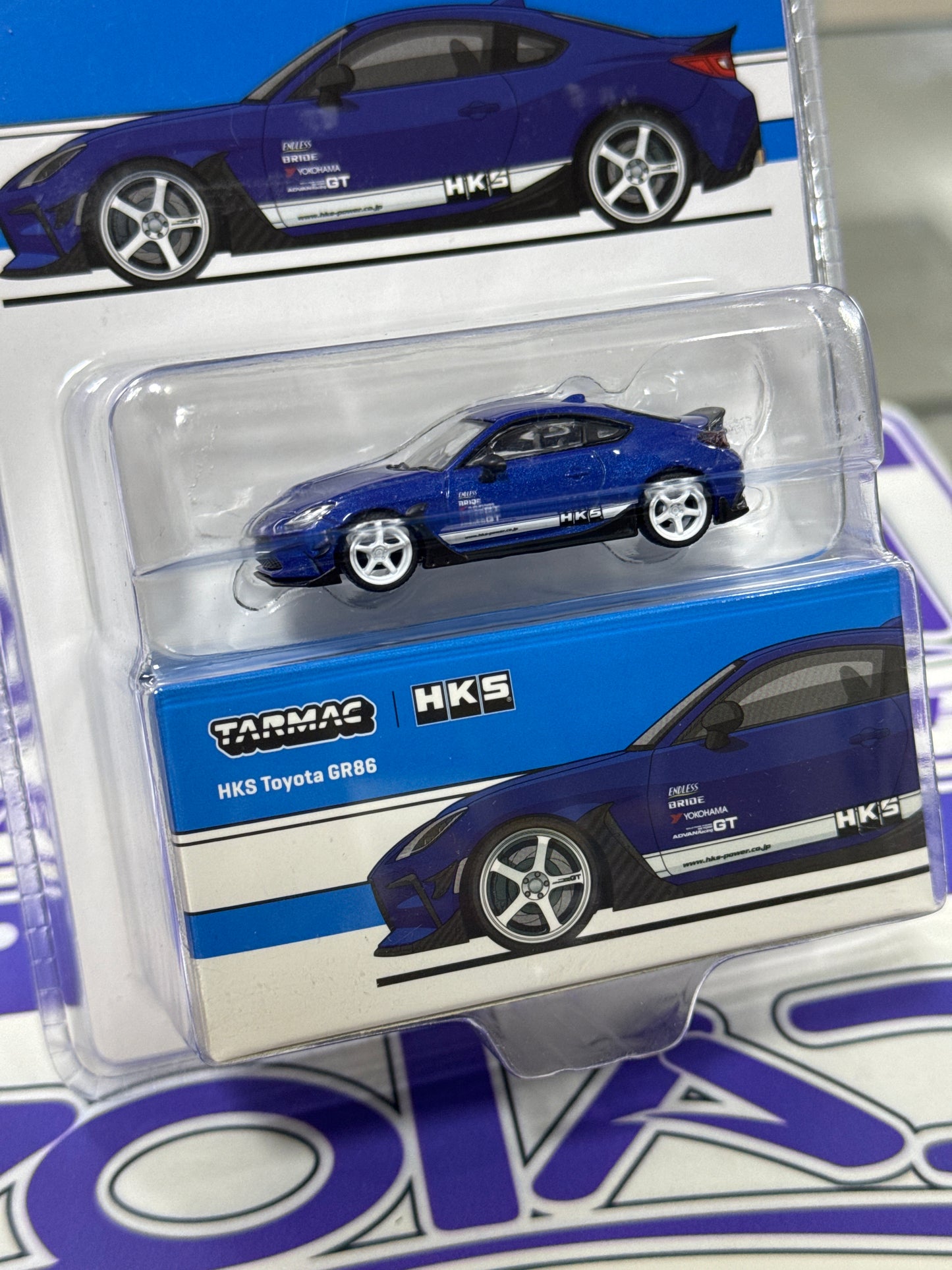 TARMAC TOYOTA GR86 HKS