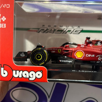 F1-75 C Leclerc #16 Ferrari (WITH ACRYLIC/WITHOUT HELMET) 2022