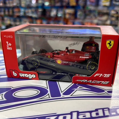 F1-75 C Leclerc #16 Ferrari (WITH ACRYLIC/WITHOUT HELMET) 2022