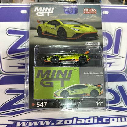 #547 LAMBORGHINI HURACAN STO MINI GT