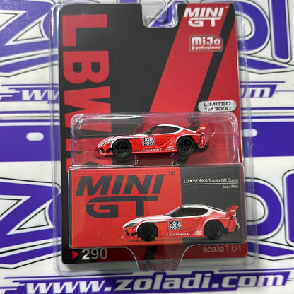 MINI GT 290 TOYOTA GR SUPRA LIQUI MOLY