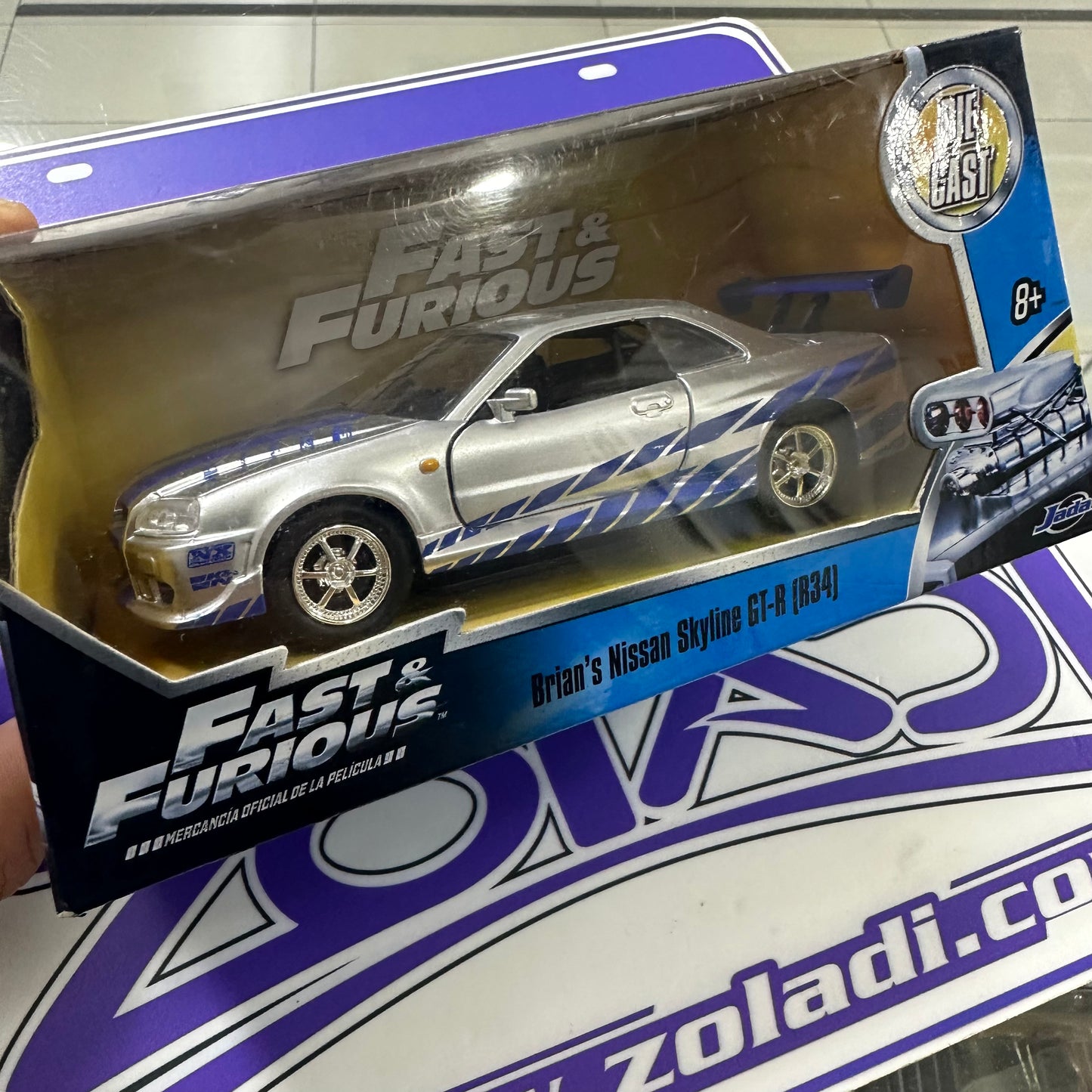 1/32 BRIAN NISSAN SKYLINE GTR34 97184