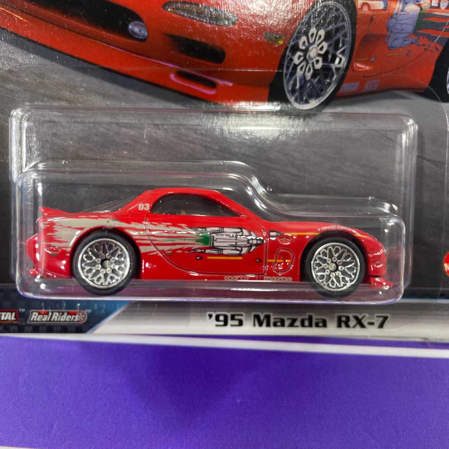 GJR76 Mazda Rx7 Hot Wheels