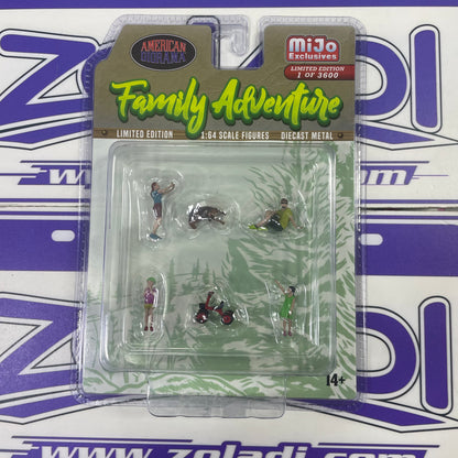 AD76513MJ FAMILY ADVENTURE DIORAMA