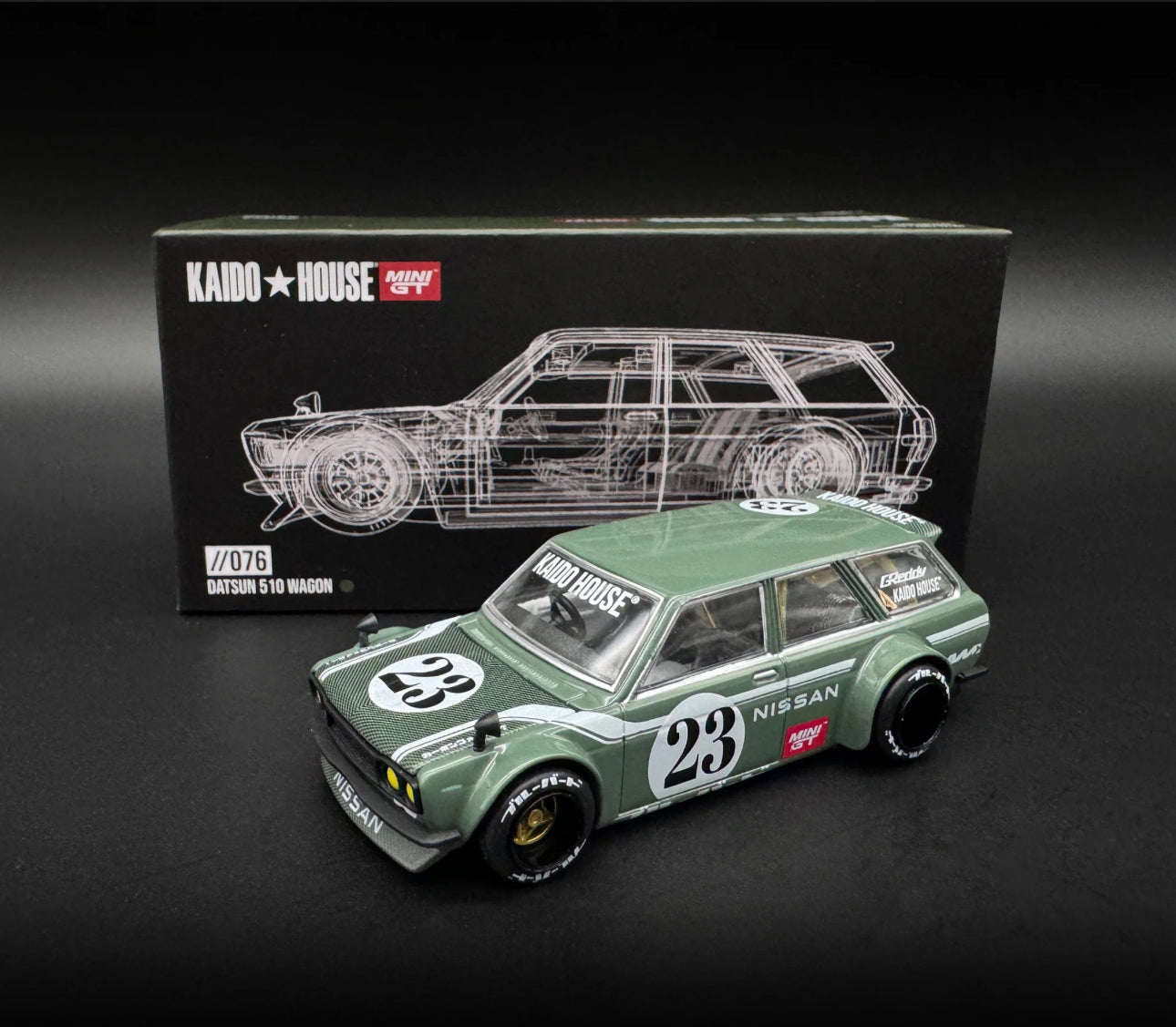 076 DATSUN 510 WAGON KAIDO HOUSE X MINI GT