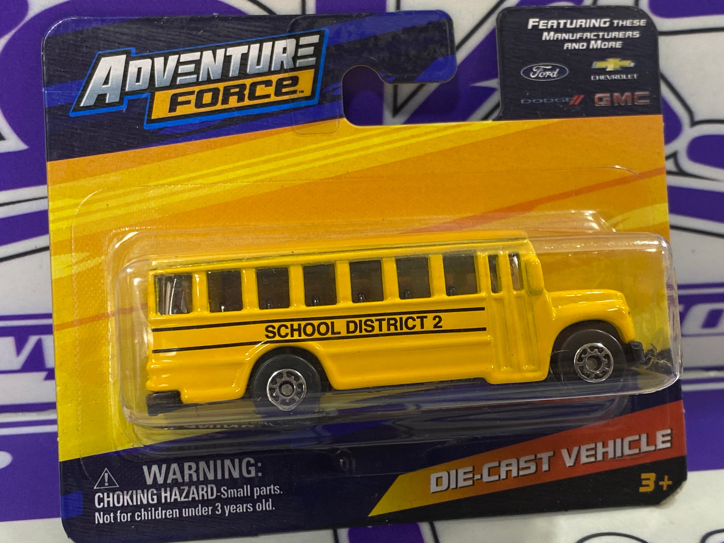 ADVENTURE FORCE DIE-CAST VEHICLE SCHOOL DISTRICT 2